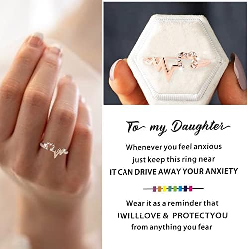 2023 година Нов бран малцинство loveубов жени мода едноставна розова златна прстен мода лична личност мода принцеза ангажирање прстен модерна