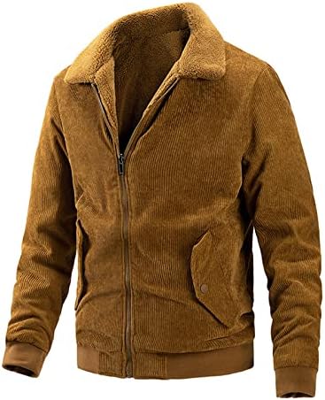 Menssdq Mens Fall Coat, Елегантен вежба преголем палто Мажи со долг ракав пад копче на Хенли јакна мек памук