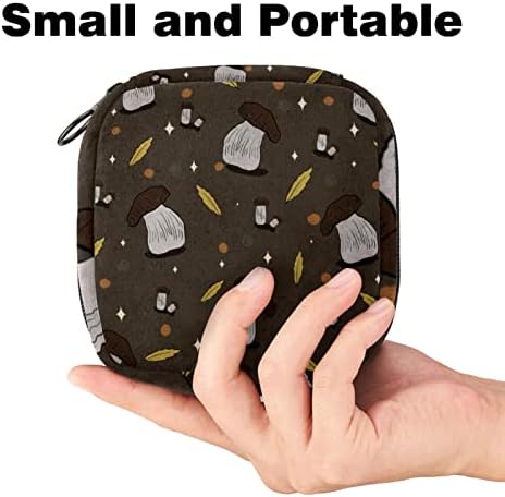Торбичка за темна печурка, вреќи за периоди за тинејџери, санитарна торба за складирање на салфетки за женски производи