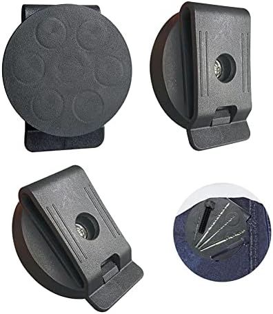 Qinwuwu 3 компјутерски ремени Магнетни клипови Тешки држач за магнетски алатки Организатор на црн магнет за завртки за завртки за шрафцигери клучеви метални додатоци