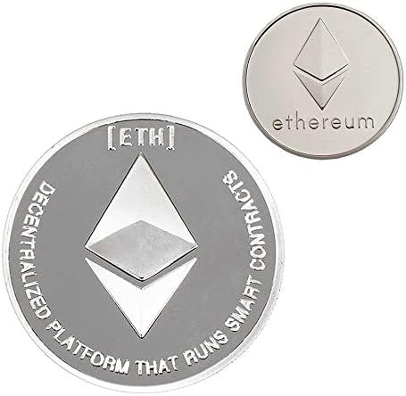 Cryptocurrency Cryptocurrency Колектори Издание 40mm Crypto Монета Клучеви Капсула Сет Bitcoin