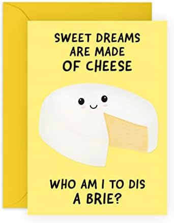 Централна 23 Смешни роденденски картички за мажи и жени - Смешни картички - Хумор со храна за храна - „Слатки соништа се направени