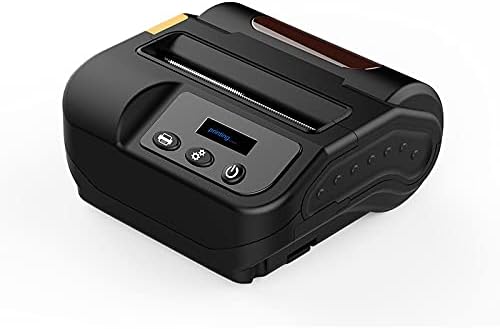 Печатач за печатач за печатач со баркод ZPPZJH, термички прием за печатач 2 во 1 машина за печатење Бил 80мм за Android ISO Windows