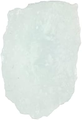 74,35 КТ. Природно голем кристал Реики Чакра Аква Аквамарин камен за Тумбл, Медитација и Реики Кристал заздравување ГА-649