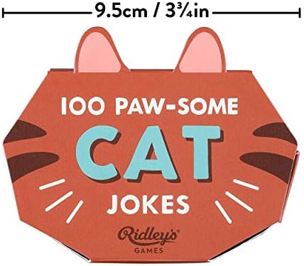 100 картички за шега со мачки на Ридли-Вклучува 100 шеги за деца и возрасни, смешни шеги за забавно пријателско семејство, прави одлична