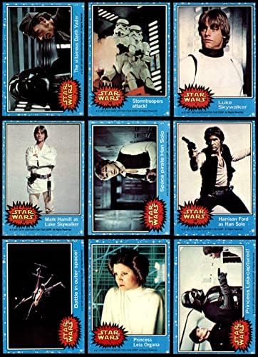 Топпс 1977 година серија „Војна на Starвездите“ Еден комплетен сет/МТ+