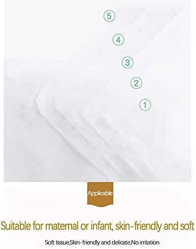 Хаилего тоалетна хартија, хартиена крпа, бели 60 ролни Огромна амбалажа, N3atural дрво пулпа за хартија од пулпа од дрво