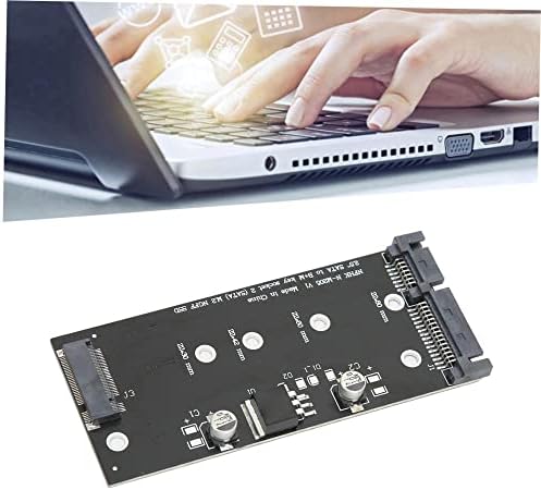 Latulipo [Надградена картичка за адаптер SATA M.2 SSD за удобна надградба на системот - стабилна изведба со 2242/2280 M.2 SSD поддршка]