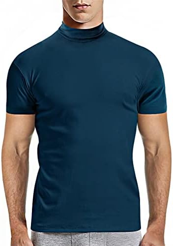 Машки тенок фитрленк со торбичка со долги ракави пулвер обичен термички лесен основен маица