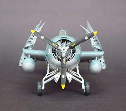 FMOCHANGMDP FIRTER 3D KITS PASTER MODEL, 1/32 SCALE US F4F-4 Wildcat Fighter Model, Toys и подарок за возрасни, 14,3 x 10.9inchs