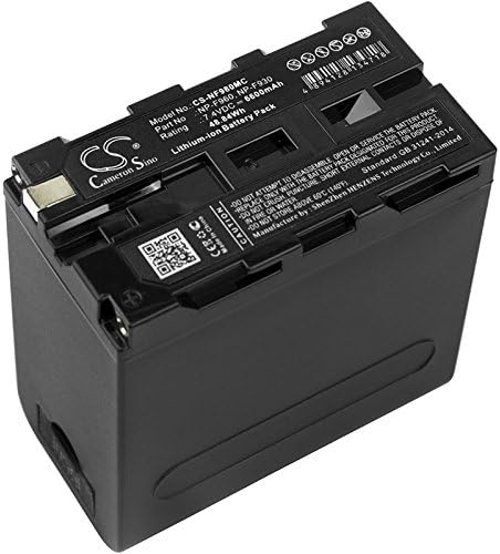 6600mAh Батерија за Sony NP-F930, NP-F950, NP-F960 и други модели