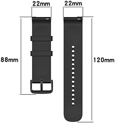 CRFYJ Мода Еднобојни Часовници За Huawei Часовник 3 Часовни3 GT2 GT 2 Про Паметни Додатоци За Часовници Издржлив Силиконски Ремен За Зглоб