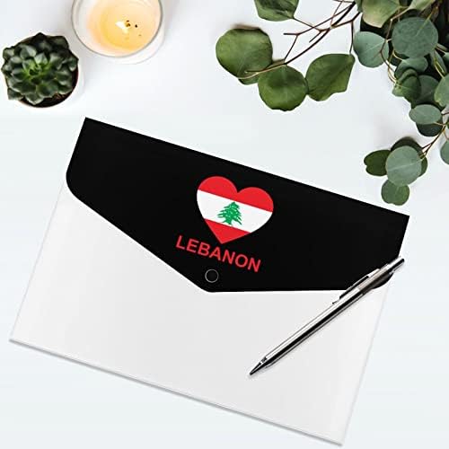Љубов Либан 6 Џеб Проширување На Датотеката Организатор А4 Големина Папки Водоотпорен Датотека Коверти
