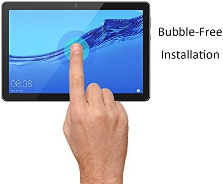 Орзеро Компатибилен За Huawei MediaPad T5 10 Калено Стакло Заштитник На Екранот, 9 Цврстина HD Анти-Гребење Целосна Покриеност