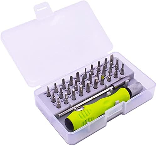 Shinktriver жолт мултифункционален расклопување на шрафцигер сет, за алатки за поправка за мобилни телефони, дигитални, домашни уреди и други