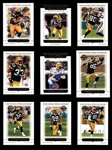 2005 Топс Грин Беј Пакерс скоро комплетен тим постави Green Bay Packers NM/MT Packers