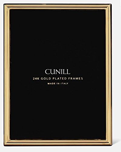 Cunill 188946g 24k злато позлатена обична тесна рамка 4x6