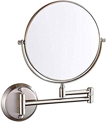 Lianxiao - Сочинете го огледалото 360 ротација, огледало за бања, преносно двострано огледало, совршено за маса за облекување во спална соба
