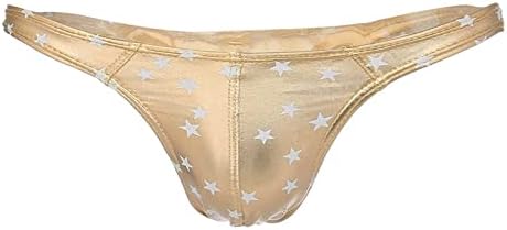 2023 година Нова машка мампета во форма на starвезда во форма на панталони со низок панел секси со мека удобна долна облека под долна облека