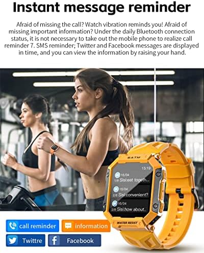 Rainbuvy Sport Smart Watch За Мажи 1.92 ИНЧЕН HD Целосен Екран На Допир Водоотпорен Bluetooth 5.0 Монитор На Отчукувањата на Срцето