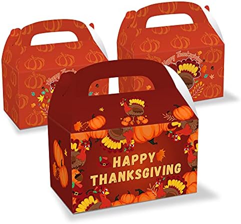12 пакувања Денот на благодарноста за забава за забави Среќни Денот на благодарноста тема за забави Поволности за третирање