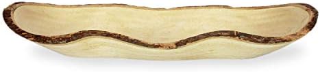 Роро Природна долга лента со кора од кора направена од одржливо дрво, 17 L