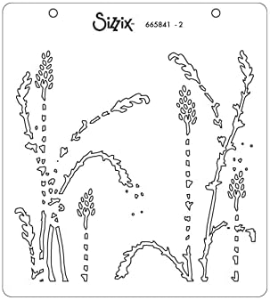 Sizzix Правење Алатка Слоевит Матрица 6X6 Од Оливија Роуз-Диви Цвеќиња -665841