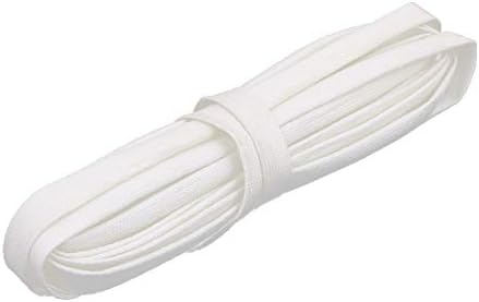 Ретардант на фиберглас со фиберглас, само-разликувачка изолација на ракави од 10mmx5m бело (Manguitos aiSlantes AutoExtInubles