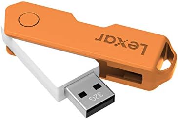 Lexar Jumpdrive TwistTurn2 32GB USB 2.0 Флеш Диск, Портокал