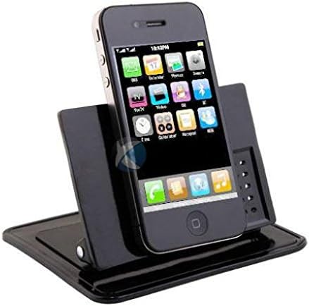 Табла за автомобили Леплива држач за држач за столче за поставување десктоп телефонска лулка црна за AT & T Samsung Galaxy S8+ - AT