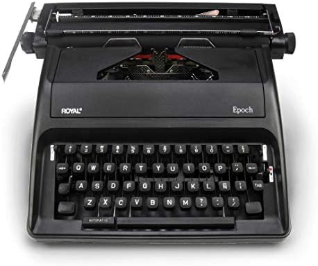Кралската 79102Z Епоха Рачна Машина за Пишување со шпанска Тастатура