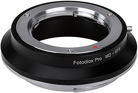 Адаптерот за монтирање на леќи Fotodiox Pro компатибилен со леќите на Minolta MD до камерите Fujifilm GFX G-Mount