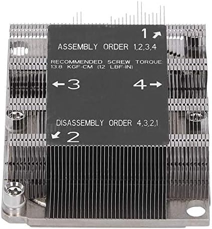 GOWENIC Процесорот Топлина Мијалник LGA 3647-0 1U X11, Поддржува FCLGA3647-0 и Приклучокот На Процесорот На Intel Xeon Скалабилни