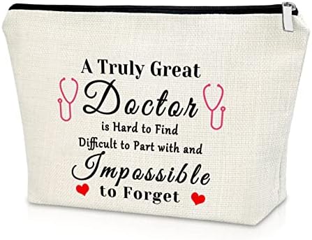 Доктор Подароци За Жени Благодарност Подарок Торба За Шминка Ви Благодариме Подароци За Доктор Медицинска Дипломирање Подароци Козметичка Торба