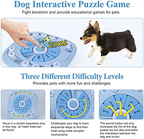 Ксигу Интерактивни Играчки За Кучиња За Досада И Стимулирање, Играчки За Загатки За Кучиња За Големи Средни Кучиња, Играчки За Збогатување