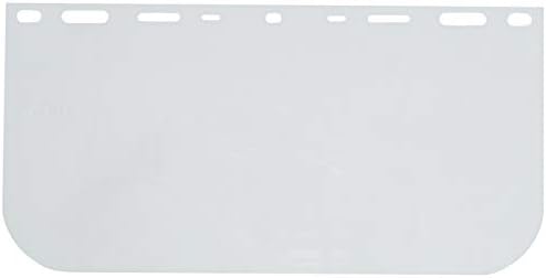 Заменски штит за лице, 8 x 15,5 x .040, Clear PoliCarb, Model 15151