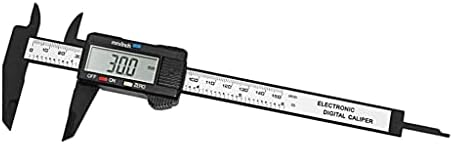 SJYDQ 150MM 6INCH LCD дигитален владетел електронски јаглеродни влакна Верниер Калиперс мерач на микрометар Алатки за мерење Ново