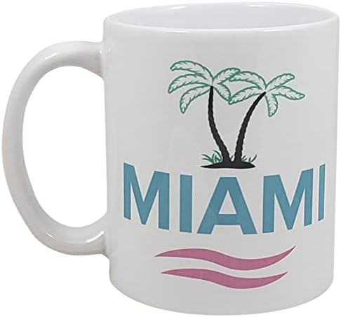 Производи на Палм Сити Мајами - Керамичко кафе од 11 мл | Одличен подарок за Мајајците