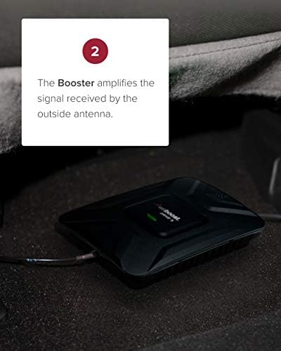 Beboost Drive X - Засилувач на сигнал за мобилен телефон на возилото | 5G & 4G LTE | Ги зајакнува сите американски превозници