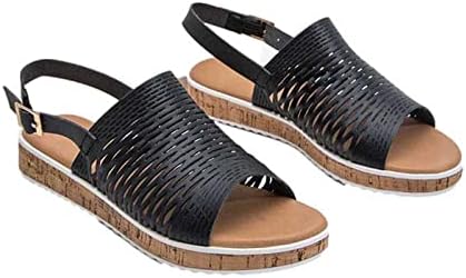 Ishишилиумски женски Slingback Espadrille рамни сандали 2023 Трендовски лизга на сандали на плажа отворени пети-апостолки чевли за одење