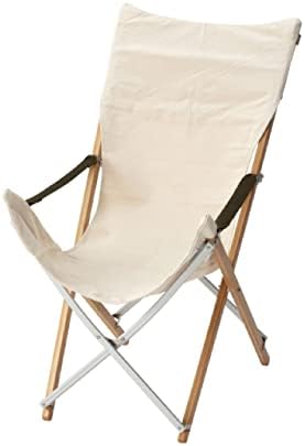 Снежен врв земи! Обновено бамбус стол долго - преклопливо и стилско седиште - 23,4 x 31,5 x 37,4 во