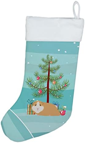 Богатства на Каролина CK4439CS Американска заморчиња Среќен Божиќ Божиќно порибување, камин што виси чорапи Божиќна сезона забава Декорации