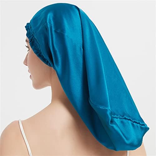 Заштита на Sawqf и перм капа домашен сон свила со долг ракав за спиење капаче свилена коса