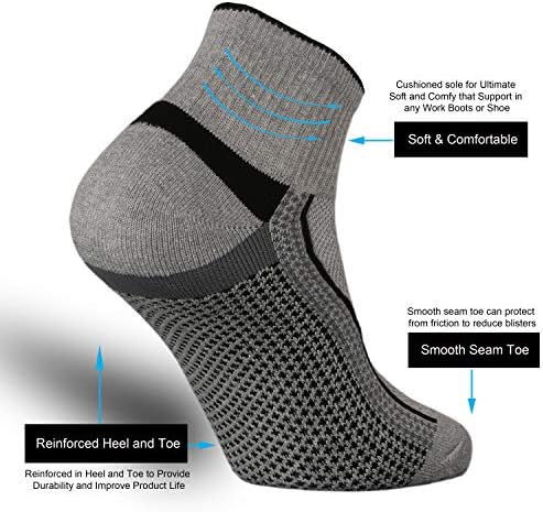 Онке памук со ниско сечење чорапи со мрежна вентилација удобност одговара на перформансите за дишење перница за мажи за атлетски