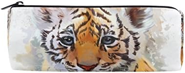 U Lifeивотно масло сликање гроздобер животински тигар симпатична пенкало за моливче за торби торба торбичка чанта козметички торби