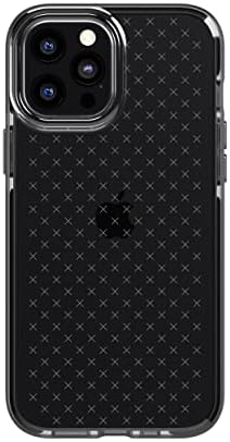 Tech21 Evo Проверете Случај За apple iPhone 12 Pro Max Со 12 ft Заштита Капка, Smokey/Црна