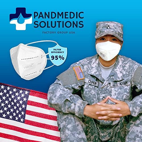 PandMedic MedicPro - Медицинска оценка N95 Маска - Niosh Одобрена маска за респиратор N95