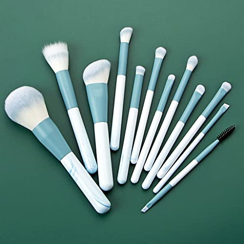 SXNBH 12 четки за шминка Поставете комплетен сет на лабави четки во прав алатки за убавина поставени четки за сечилото