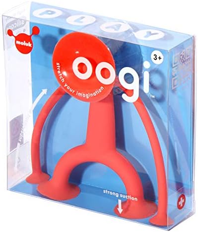 Молук Ооги фидгетска играчка - црвена