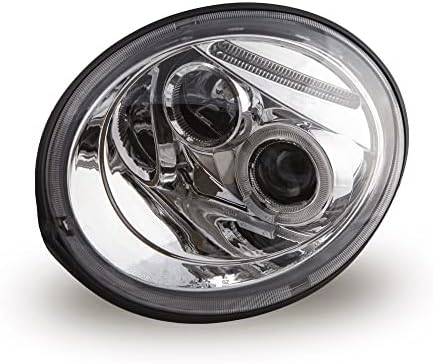 V - Maxzone Pertsheadlights VR - 1656 Предни Светла Автомобилски Светилки Фарови Возачот И Совозачот Страничен Сет Фарови Ангелски